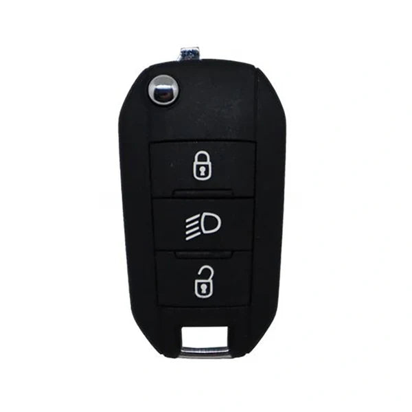 Folding Remote Control Peugeot 208 - 308 - 301  Original PCB  - Original Ref.:  1608504480 - 1608504380