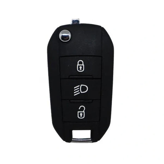 Folding Remote Control Peugeot 208 - 308 - 301  Original PCB  - Original Ref.:  1608504480 - 1608504380