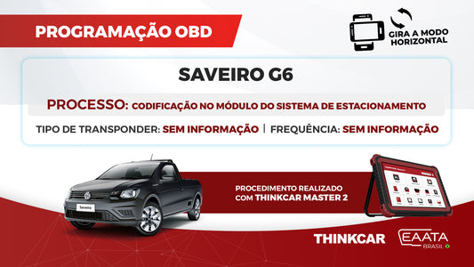 Codificación en el módulo del sistema de estacionamiento