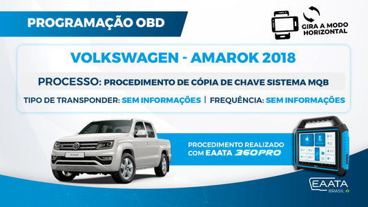 Procedimiento de copia de llave de Amarok 2018